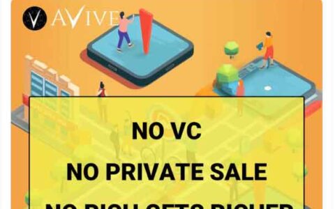 利好：Avive World拒绝了许多投资机构，项目方要做长久的生态社区！