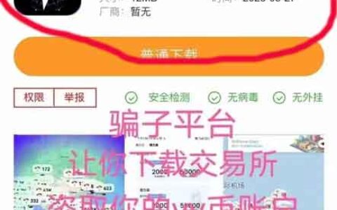 快手抖音上说VV已经上市、可以交易的视频和评论--都是假的（骗子套路）