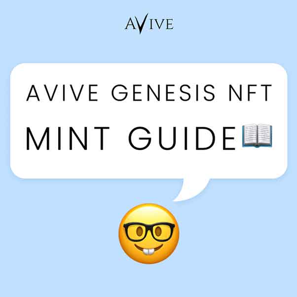 Avive创世NFT~ Avive Genesis NFT铸造准备教程