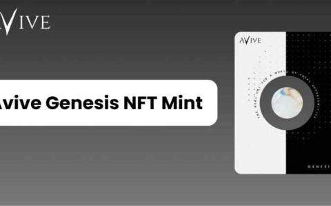 Avive创世NFT~Avive Genesis Mint NFT 即将到来
